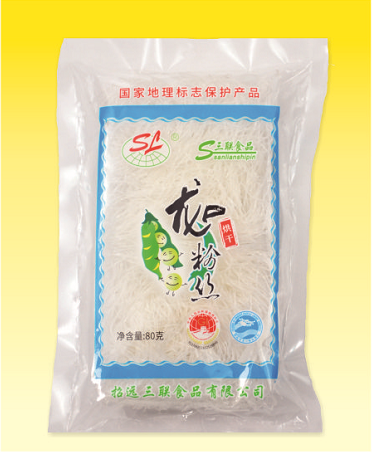 三聯(lián)烘干塊龍口粉絲 烘干塊:80g;180g;300g