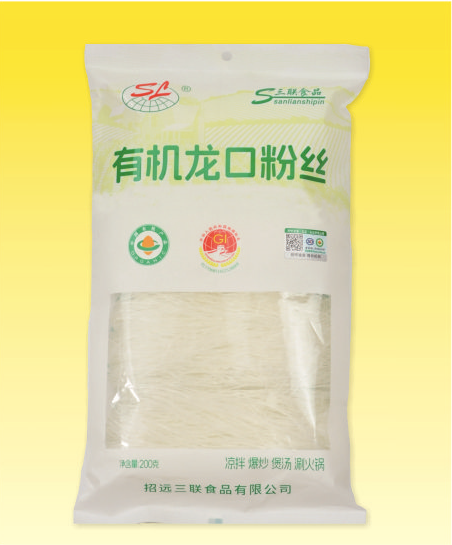 三聯(lián)有機(jī)龍口粉絲 烘干塊:2009
