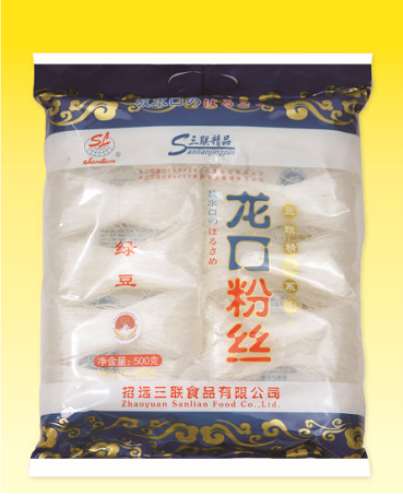 三聯(lián)精品龍口粉絲 分扎:500g;300g;200g;180g;160g